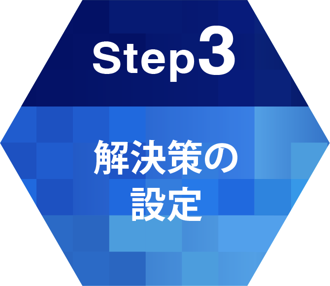 Step3 解決策の設定